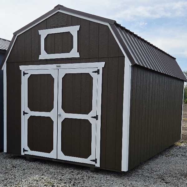 110X16 Lofted Barn Brown